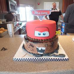 4th Birthday Party - Disney Cars