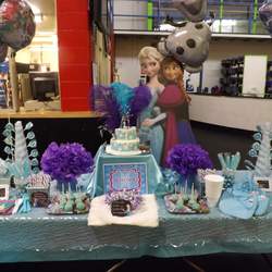 Sydney's FROZEN birthday party - Disney Frozen