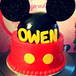 Micky Mouse Cake - Mickey Mouse