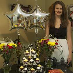 High School Graduation Dessert Table - Custom Theme