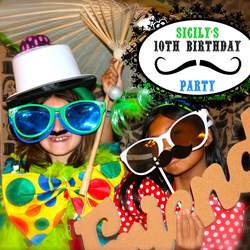 Sicily's 10th Birthday Mustache Slumber Party - Mustache Bash