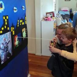 Zach turns 3! - Batman Superhero 