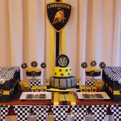 10 años de Luca - Lamborghini Party - Cars