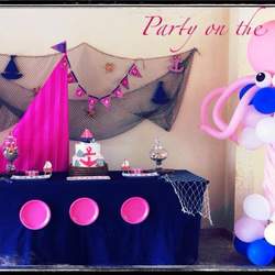 First Birthday Party - Nautical Girl