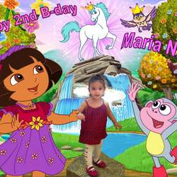 MARIA NIALA 2nd BIRTHDAY - Dora the Explorer