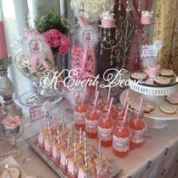 Communion - 1st Communion pink & silver