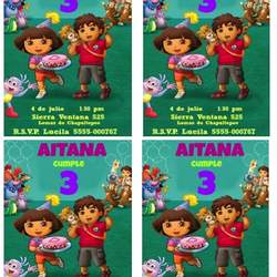 AITANA 6 AÑOS - Dora the Explorer