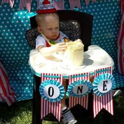 Cameron's First Birthday under the Big Top - Circus