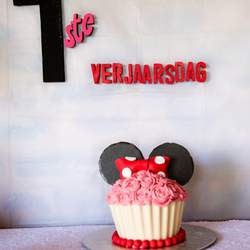 Alana's first birthday Minnie Style - Minnie Mouse