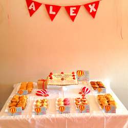 Alex's 1st birthday - Hot Air Balloon/Sky