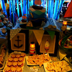 my son Noah's 1st birthday - Coastal/Nautical