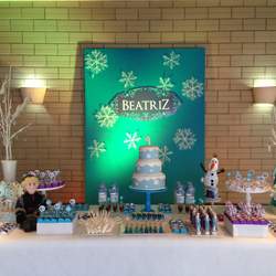 Beatriz is turning 4! - Frozen Party