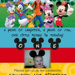 Connor's 1st Birthday - Mickey Mouse Clubhouse