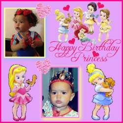 Khaleese 1st birthday party - Snow White