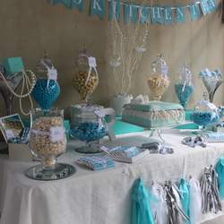 Rania's elegant Tiffany inspired Bridal Shower  - None
