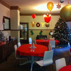 Holiday Party - Red & Gold