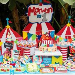 Marwan's first birthday - Circus / Carnival