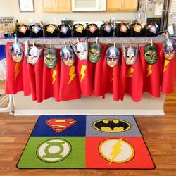 Coleton's Superhero Party - Superheroes