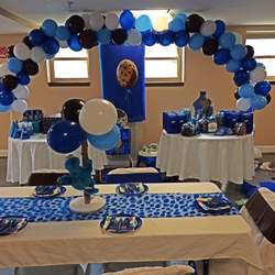 Zions 1st Birthday - Cookie Monster