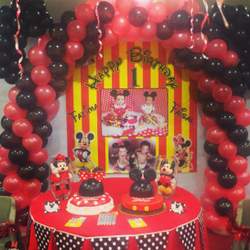 My First Twins Party Faisal and Fatima  - Mickey Mouse / Minnie Mouse