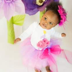 Reese 1st Birthday - Pink and Purple