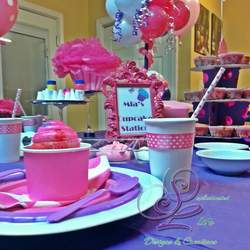 "Polka Dots & Cupcakes" - "Mia's Cupcake Design Station"