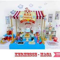 Kermesse para Macuca - Circus Carnival - Kermesse - Vintage