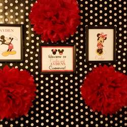 Carlee & Ayden's  Clubhouse - Mickey & Minnie