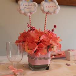 Janaysha's "Rainbow of Promise" Baby Shower - Pastel Rainbows & Faith