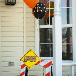 Brendan's Construction Birthday - Construction