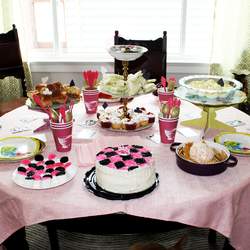 Eden's First Birthday - Girly Alice in Wonderland Tea Party