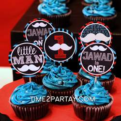 A Little Man's 1st Mustache Bash - Mustaches / Little Man