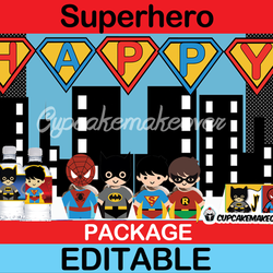 Superhero Kids Birthday Party Theme - Superheroes