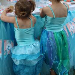 Skye And Summer's Mermaid Party - Mermaid