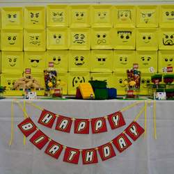 Building Birthday Memories - Legos 