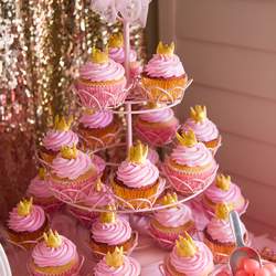 Aubrey's Pink and Gold 1st Birthday - Pink and Gold