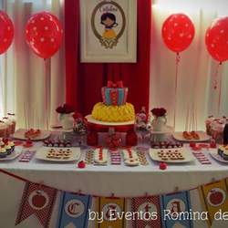 Princesa Blancanieves, cumple de Catalina - Snow White