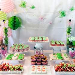 Spring Dessert Table for Piano/Voice Recital  - Spring