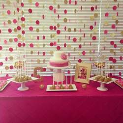 Camila Sparkles Birthday - Fushia and Gold