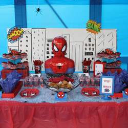 Maksim's 4th Birthday Party - Spider-Man