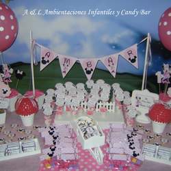 "Primer Añito" - Mickey Mouse / Minnie Mouse