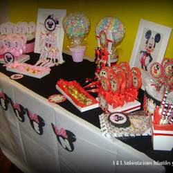 Primer Añito Belén - Mickey Mouse / Minnie Mouse