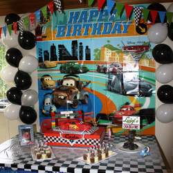 Cadu's 4th Birthday - Cars (Disney movie)