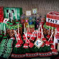 Kaleb & Kellan's MineCraft Birthdays - Minecraft