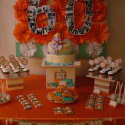 60 th Birthday Party  - Orange 