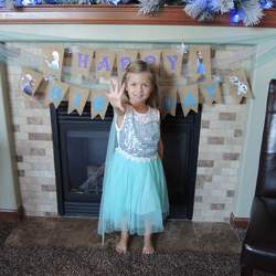 Isla's Frozen 5th Birthday Party - Frozen (Disney)