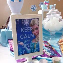 1st BIRTHDAY PARTY DAHLIA ALEESYA  - FROZEN THEME