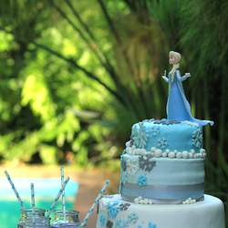 A cute Frozen Party - Elsa by Frozen