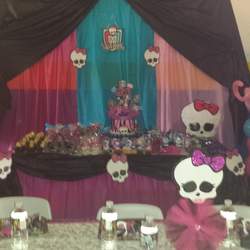 Amani's 7th  Monster High birthday party - Monster High