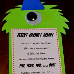 5,4,2,1 monster party - Monster Bash
